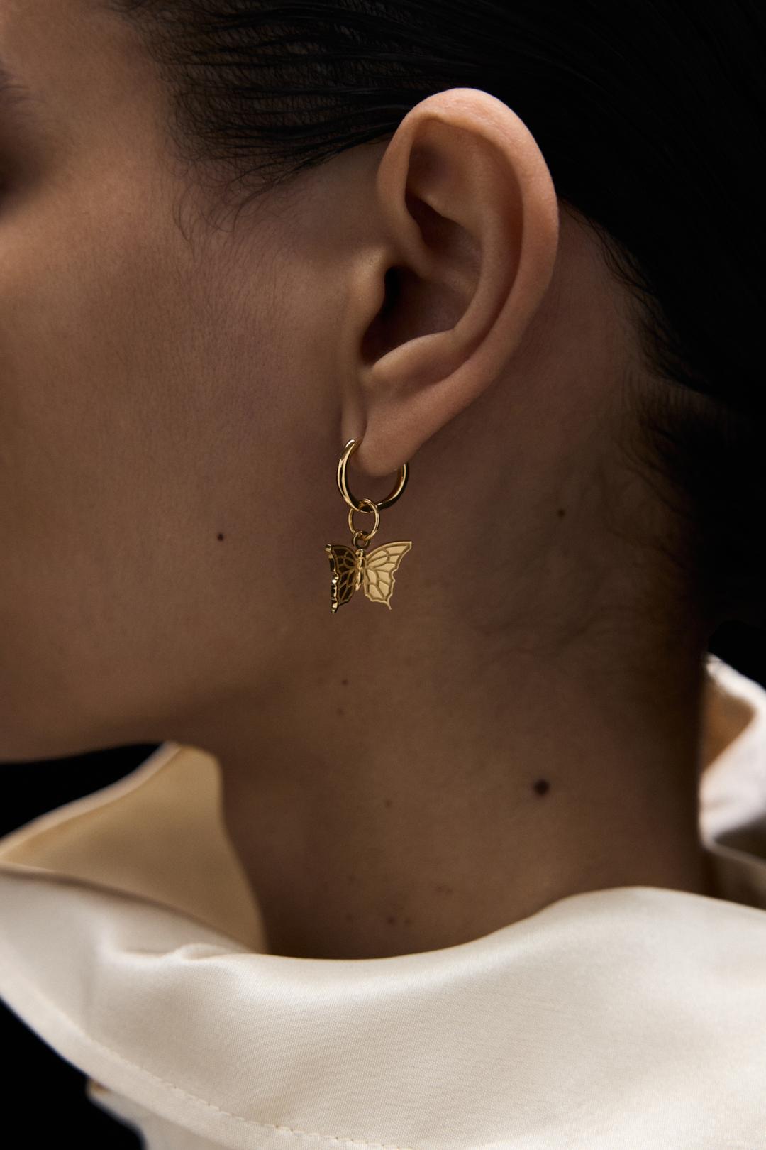 Avgvst x Crosby Studios Тринкет Бабочка с Позолотой