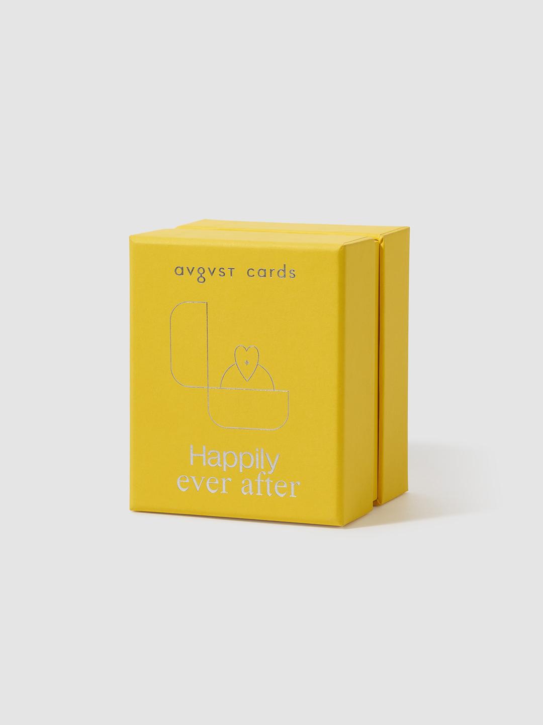 Avgvst Cards "Happily ever after"