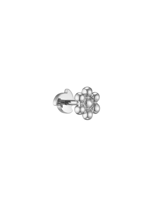 Тини-пуссета Beads из белого золота