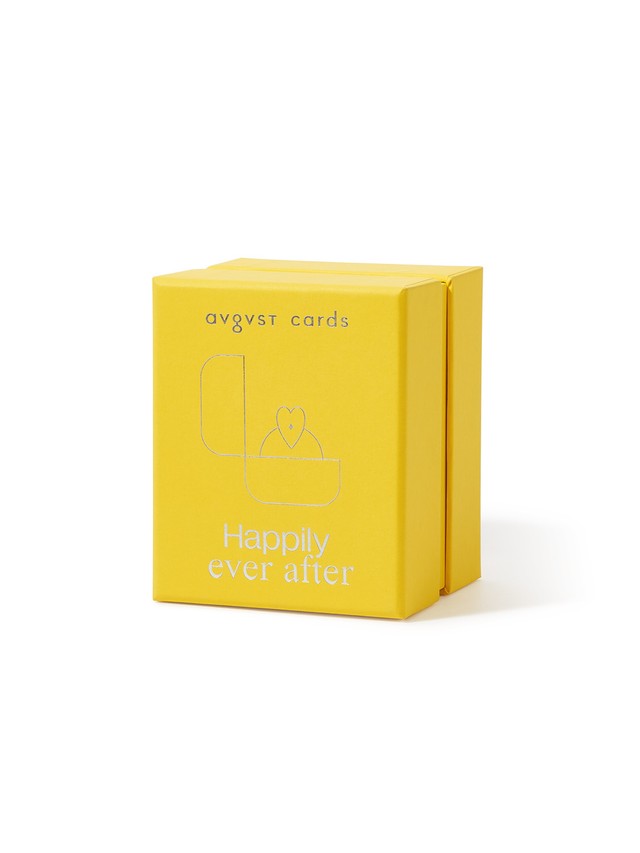 Avgvst Cards "Happily ever after"