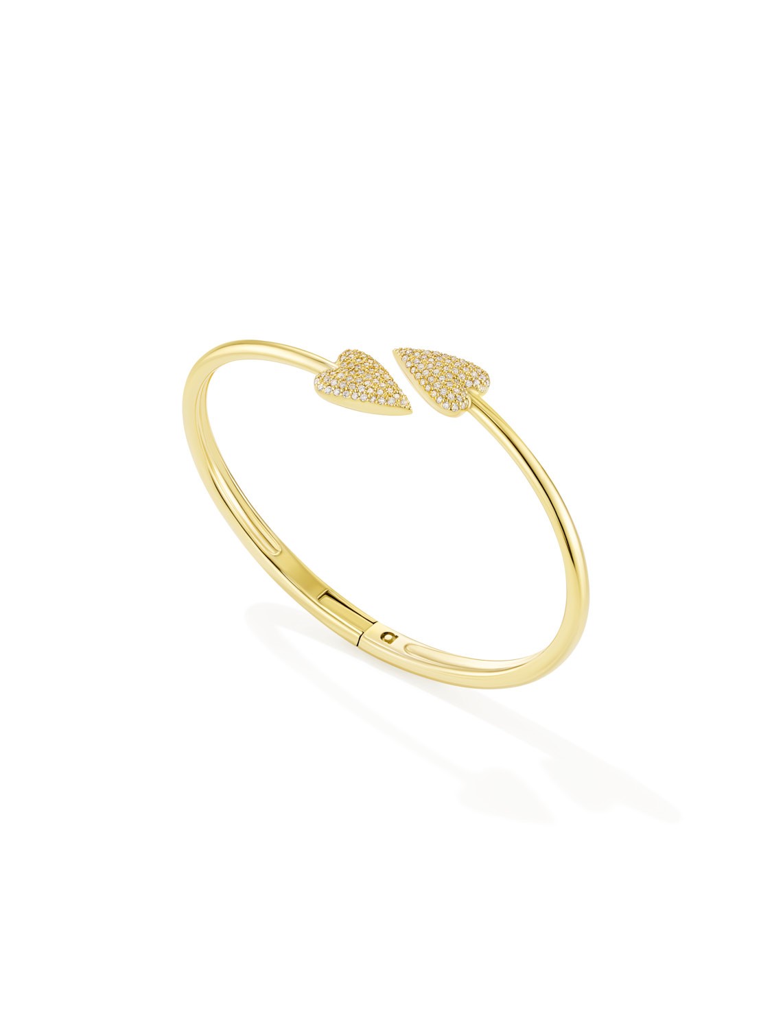 Браслет Heart Of Avgvst с бриллиантами из лимонного золота