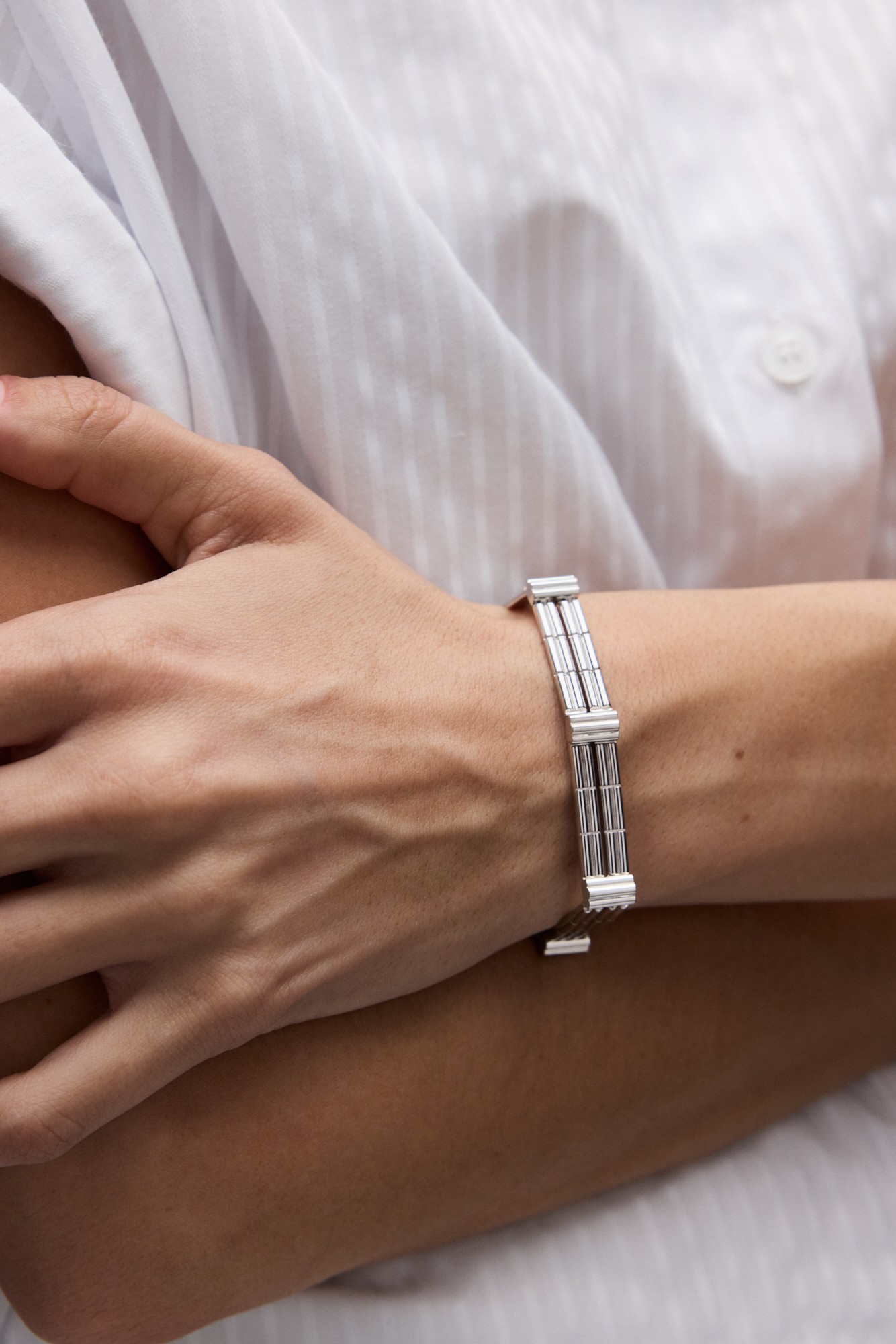 Браслет с часовым замком