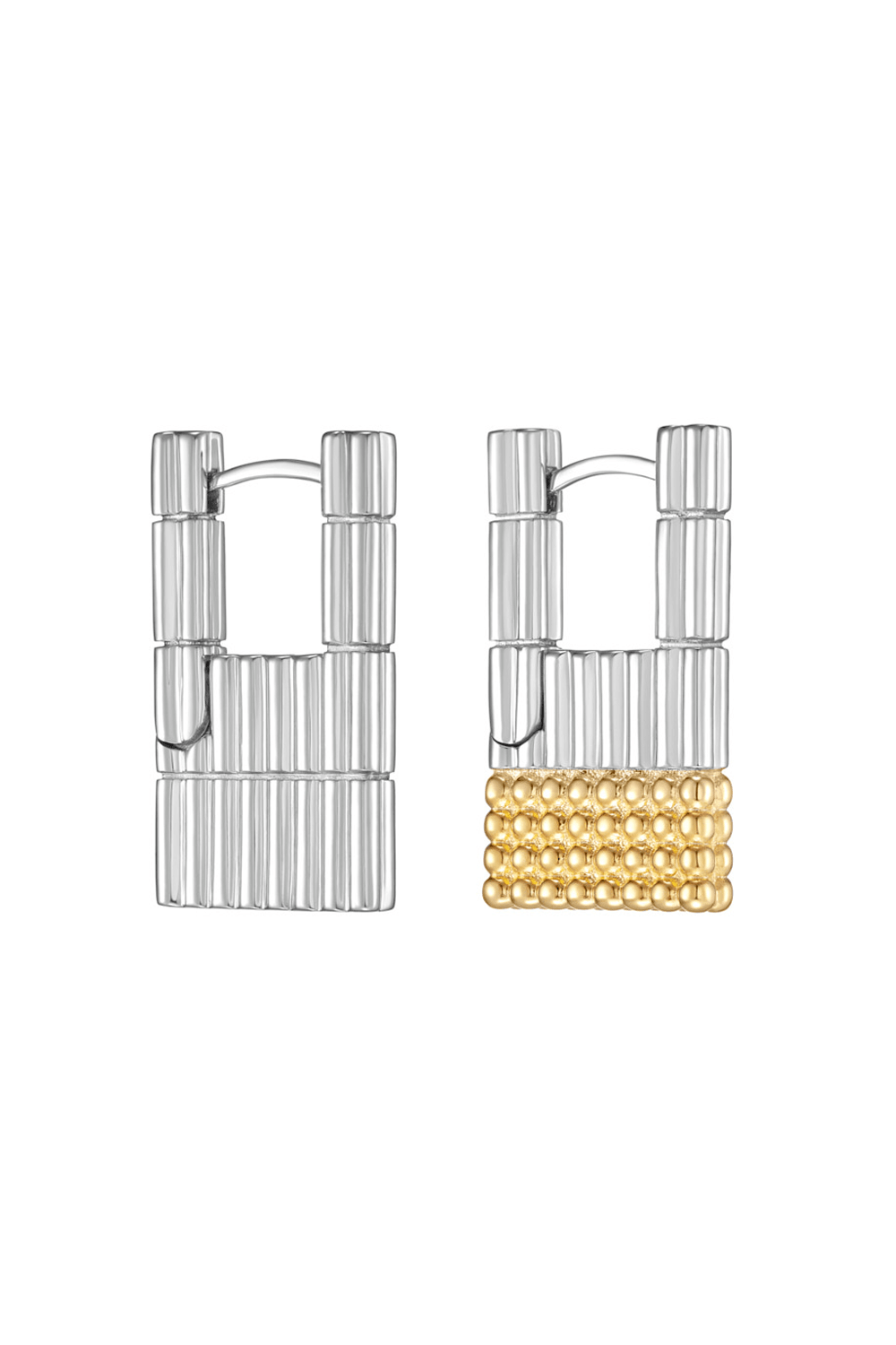 Серьги-консоли стеклярус и бисер с позолотой