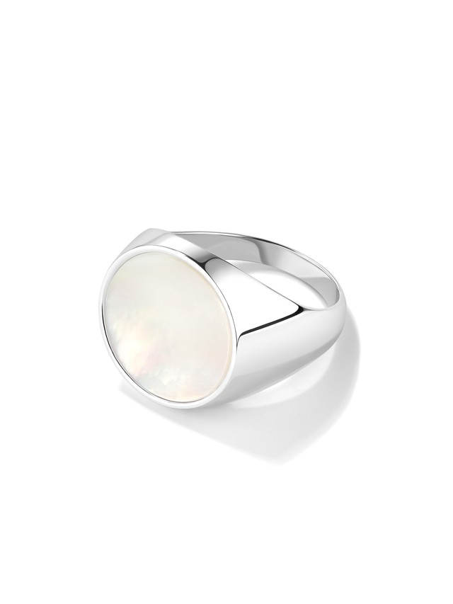 Печатка с перламутром