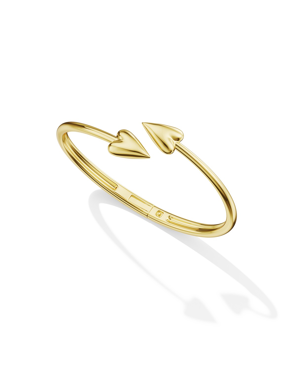 Браслет Heart Of Avgvst из лимонного золота