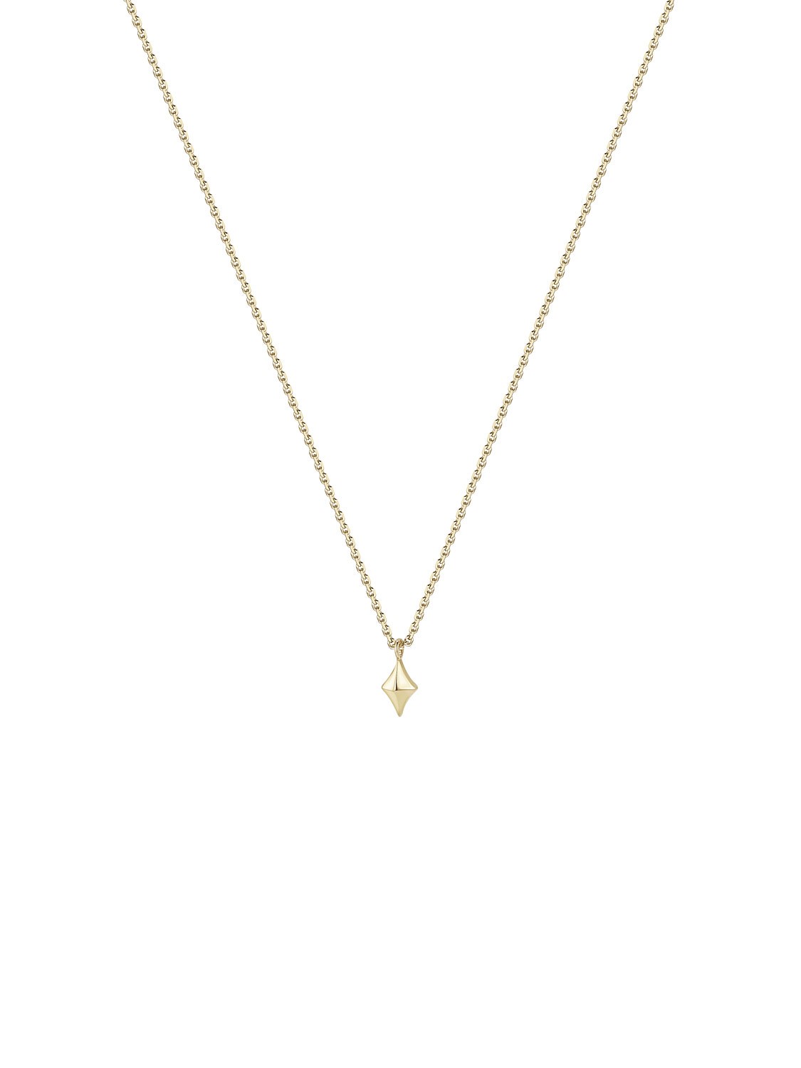 Тини-подвеска Искра из лимонного золота